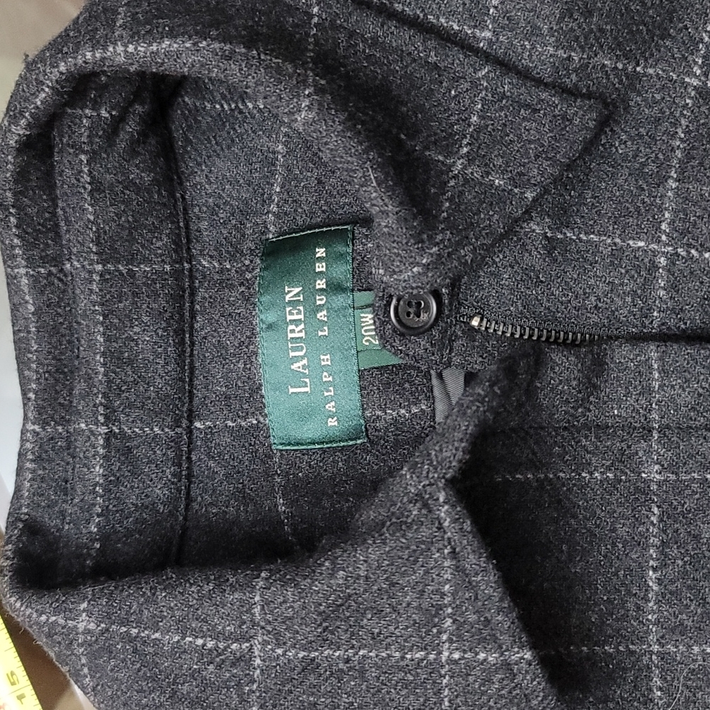 🆕️ Lauren RL Zip up Lambswool Jacket - Picture 9 of 12